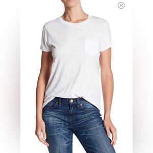 Madewell Crew Neck Pocket white T-Shirt